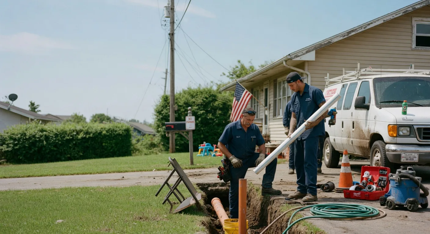 Sewer Line Inspection in Westville, IL